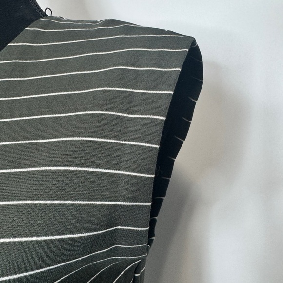 Club Monaco Stripe Ponte Knit Maxi Dress - Picture 8 of 13